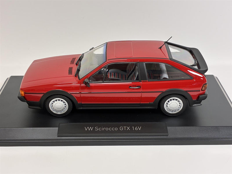 VW Volkswagen Scirocco GTX 16V Red 1:18 Scale Norev 188630
