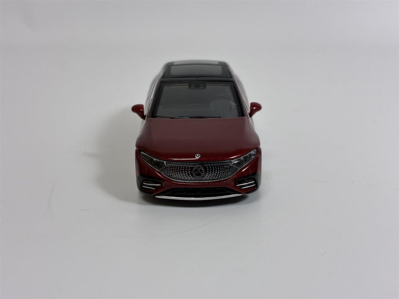 Mercedes Benz EQS 580 4MATIC Red Metallic LHD 1:64 Mini GT MGT00970L