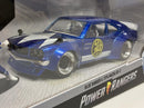 Power Rangers Blue Ranger Figure and 1974 Mazda RX-3 1:24 Scale Jada 34389