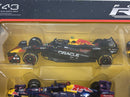 Red Bull Formula 1 Set of 7 Cars with Display Stand 1:43 Scale Bburago 38168