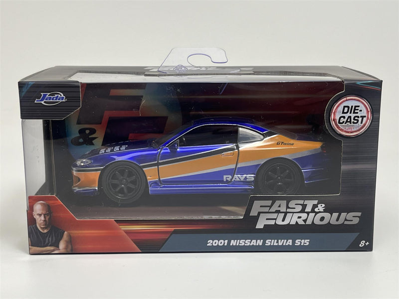 Fast and Furious 2001 Nissan Silvia S15 1:32 Scale Jada 253202000 24075