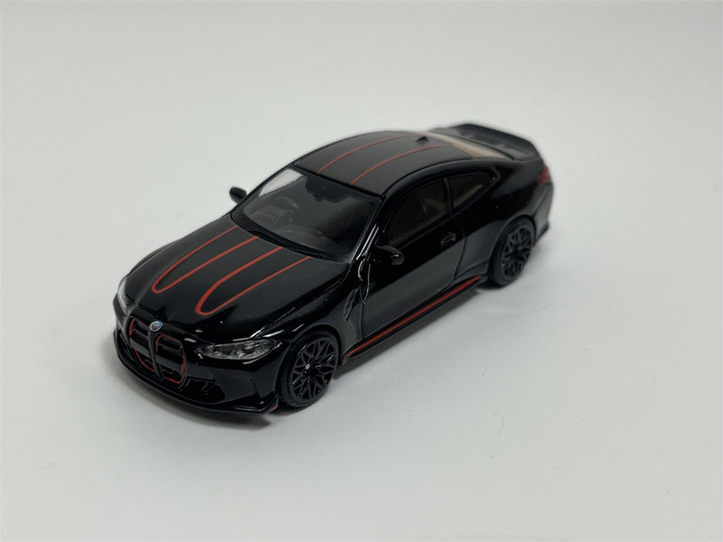 BMW M4 CSL Black Sapphire RHD 1:64 Mini GT MGT00703R