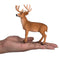 White Tailed Deer Buck Wildlife Toy Figure 12.5 cm Height Approx Mojo Fun 387038