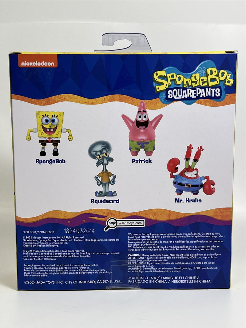 Spongebob Squarepants Squidward Patrick Mr.Krabs 2.5 Inch Figures Jada 253252042