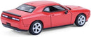 a red toy car on a white background