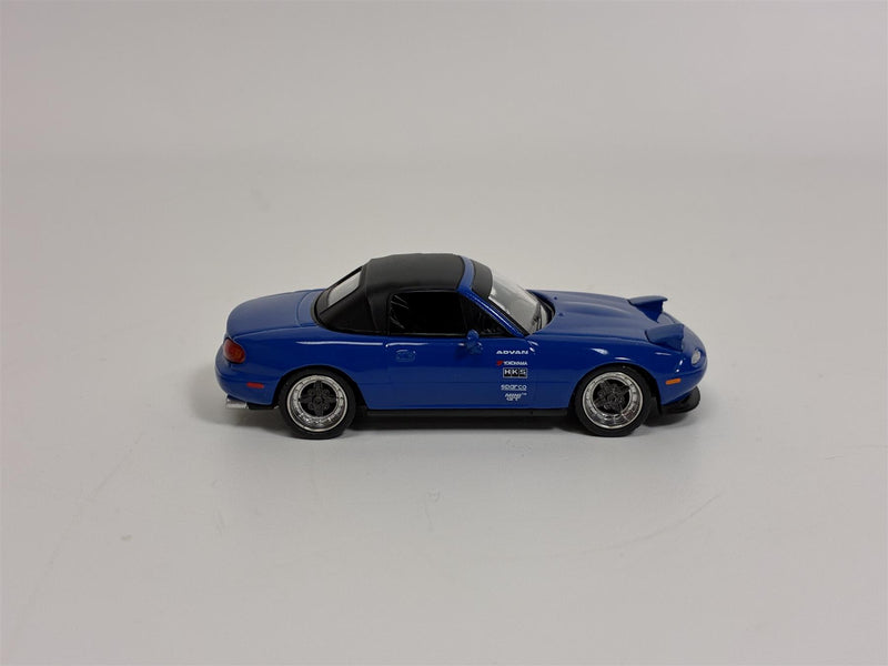 Mazda Miata MX-5 NA Tuned Version Dark Blue RHD 1:64 Mini GT MGT01069R