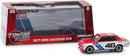 a toy car in a box