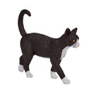 Cat Pet Toy Black White Toy Figure 7 cm Length Approx Mojo Fun 387200