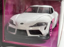 2020 Toyota Supra White 1:32 Scale Pink Slips Jada 253292000 24106