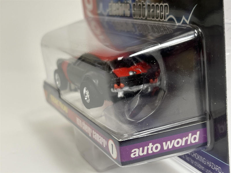 1970 Chevy Cararo Grey X Traction Flame Throwers HO Scale Auto World SC366-1