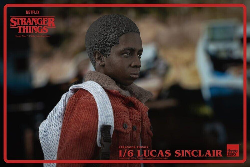 Lucas Sinclair Stranger Things Collectible Figure 1:6 Scale ThreeZero 3Z03180W0