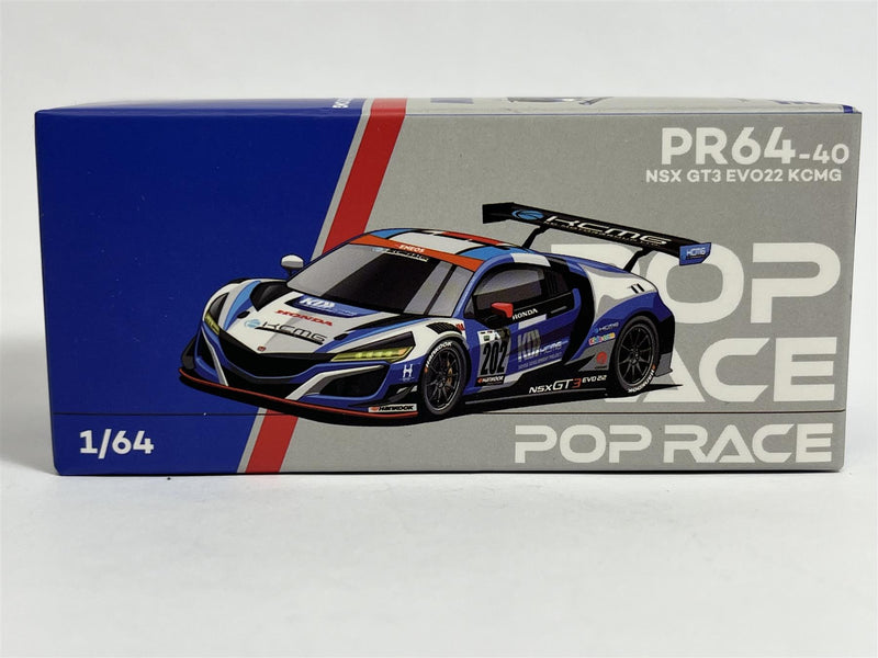 Honda NSX GT3 EVO22 KCMG 1:64 Scale Pop Race PR640040