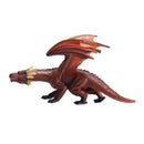 Fire Dragon Fantasy Toy Figure 22 cm Length Approx Mojo Fun 387253
