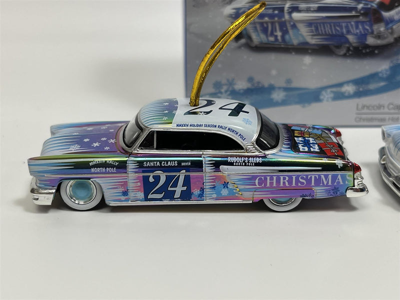 Lincoln Capri Christmas Hot Rod By Tim Sadchikov 1:64 Mini GT MGT00888L