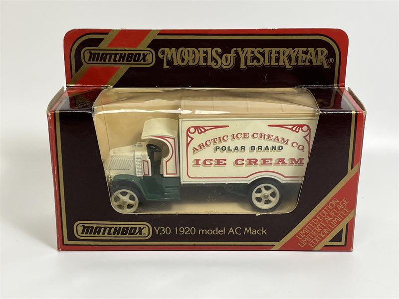 Model AC Mack 1920 Artic Ice Cream Company Models Of Yesteryear Matchbox Y30D S5