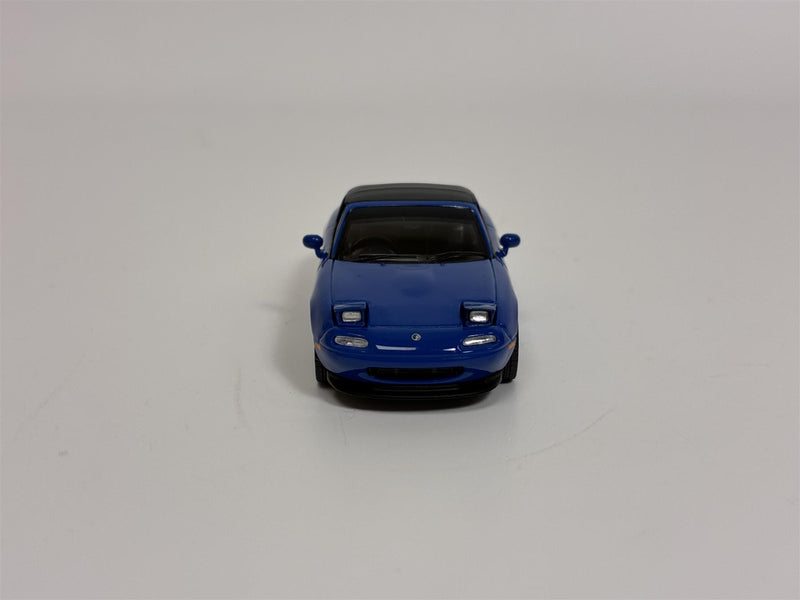 Mazda Miata MX-5 NA Tuned Version Dark Blue RHD 1:64 Mini GT MGT01069R