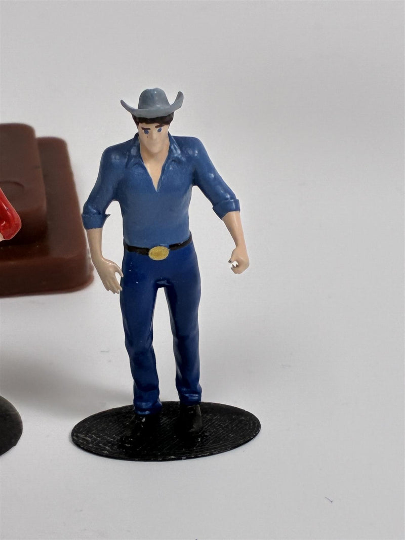 Dukes of Hazzard Bo, Daisy and Luke 3 Figure Set 1:43 Scale Painted Figure Cartrix CTPL015