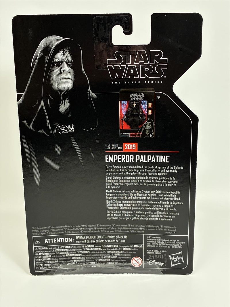 Emperor Palpatine Star Wars Black Series 6 Inch Figure Hasbro F4366