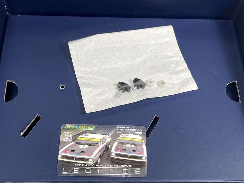 Scalextric C3587A 1977 ATCC Ford XB Falcons Legends Empty Box 1:32 Scale