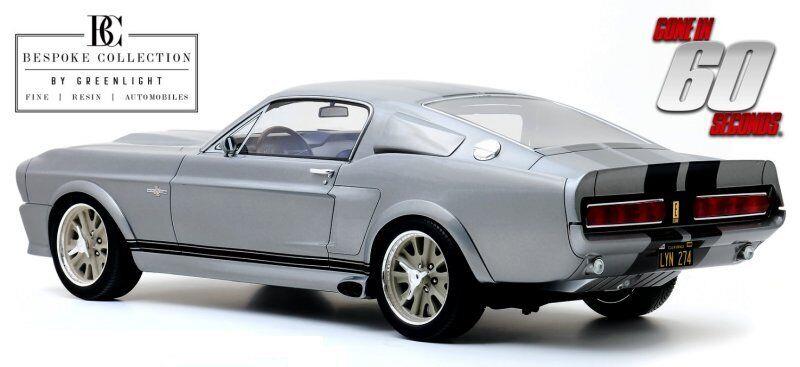 Gone In 60 Seconds 1967 Ford Mustang Eleanor 1:12 Scale Bespoke Collection Greenlight 12102