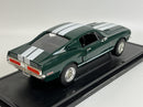 1968 Shelby GT 500KR Green 1:18 Scale Road Signature Collection 92168gn