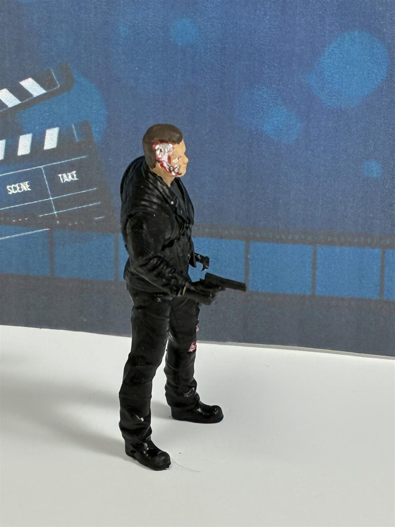 Terminator 2 T-800B 1:43 Scale Painted Figure Cartrix CTPL043