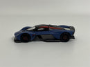 Aston Martin Valkyrie Satin Marina Blue 1:64 Scale Pop Race PR640096