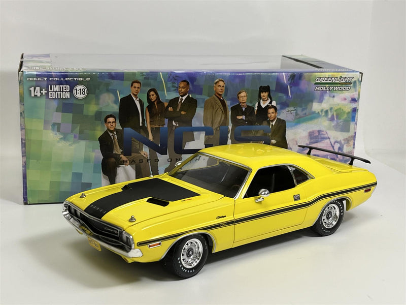 NCIS 1970 Dodge Challenger R/T 1:18 Scale Greenlight 12845