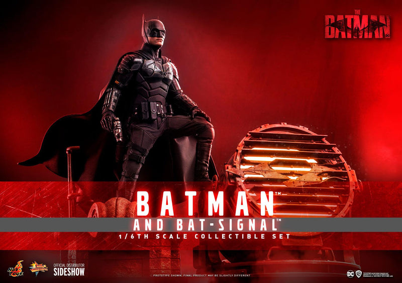 Batman and Bat-Signal The Batman Collectible Set Hot Toys 910596