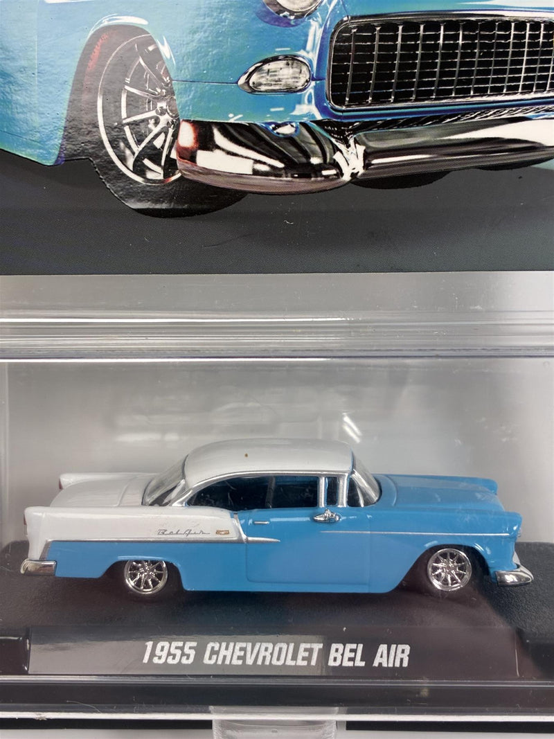 Chevrolet Bel Air 1955 Blue 1:64 Scale Majorette 8505001000
