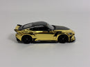 Nissan Z VeilSide FFZ400 Gold Chrome RHD 1:64 Scale Mini GT MGT00985R