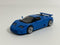 Bugatti EB110 Super Sport Blue Bugatti LHD 1:64 Scale Mini GT MGT00890L