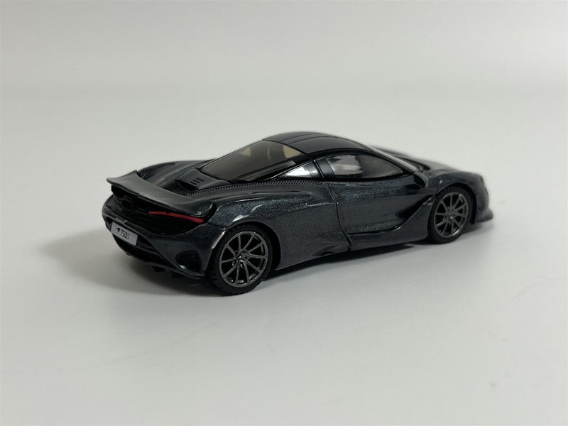 McLaren 750S Saros Grey LHD 1:64 Scale Mini GT MGT00815L