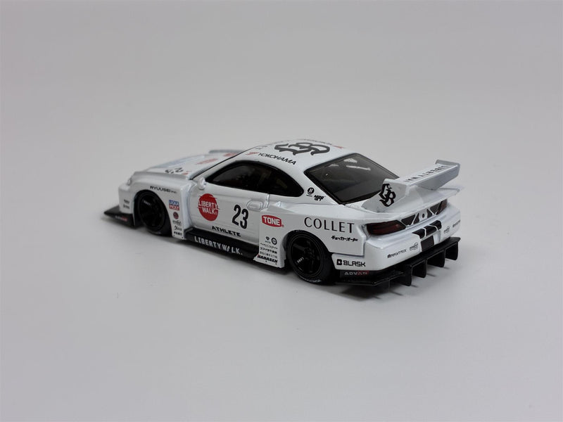 Nissan LB-Super Silhouette S15 Silvia Athlete RHD 1:64 Scale Mini GT MGT01054R