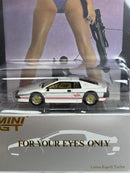 James Bond 007 For Your Eyes Only Lotus Esprit Turbo White 1:64 Scale Mini GT MGT00907-007E