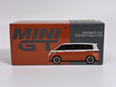 Volkswagen VW ID Buzz Candy White and Energetic Orange RHD 1:64 Mini GT MGT01061R