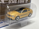 2012 Ford Mustang GTCS Yellow Blaze 1:64 Scale Autoworld AW64372B