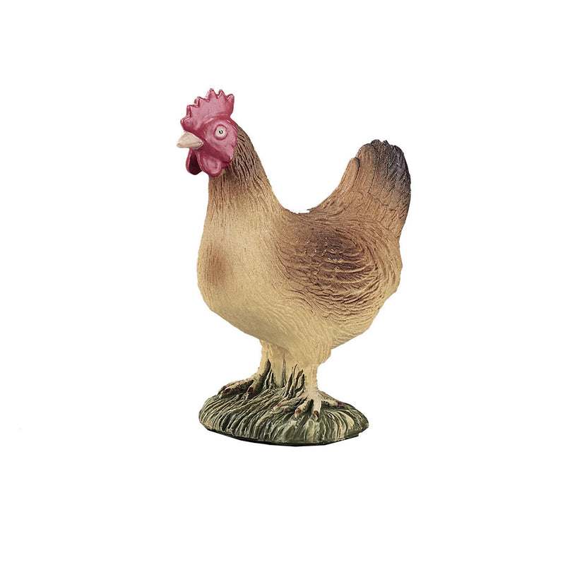 Hen Standing Farm Toy Figure 5 cm Height Approx Mojo Fun 387052