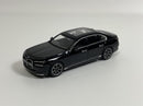 BMW i7 xDrive60 Black Sapphire RHD 1:64 Scale Mini GT MGT00802R