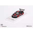 a black and red toy car