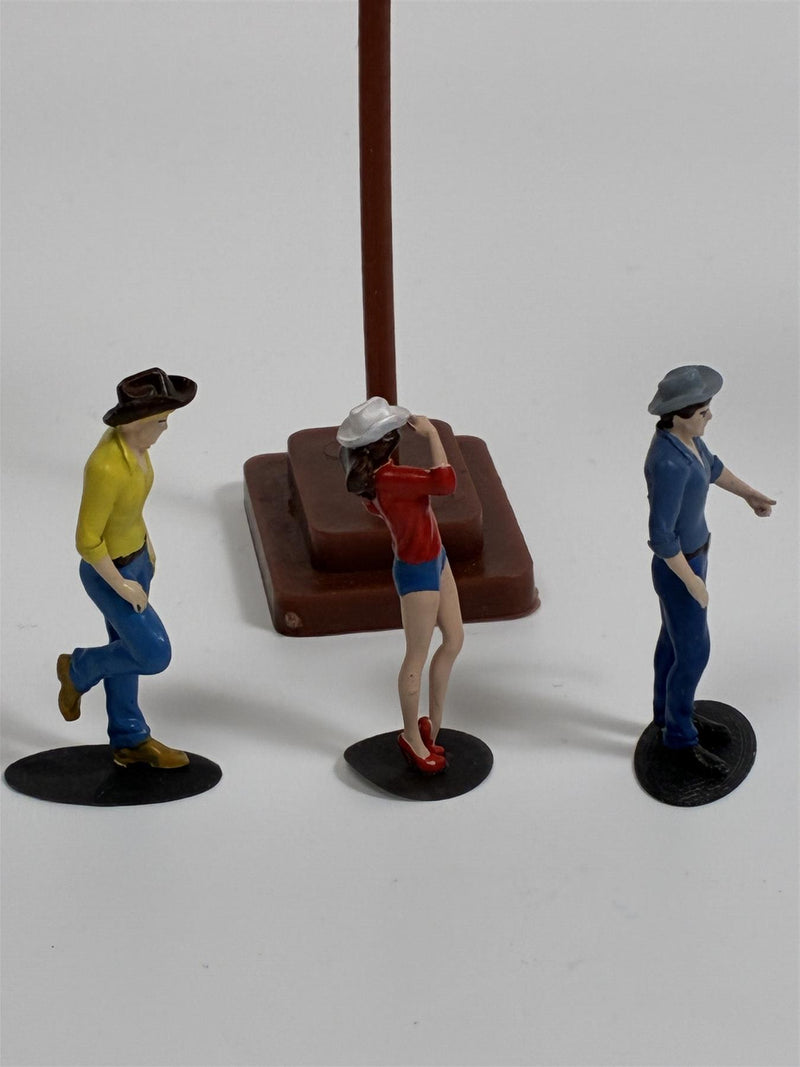 Dukes of Hazzard Bo, Daisy and Luke 3 Figure Set 1:43 Scale Painted Figure Cartrix CTPL015