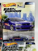 Fast and Furious 5 Car Set Real Riders 1:64 Scale Hot Wheels HNW46 979C