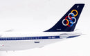 Olympic Airbus A300B4-103 SX-BEF With Stand 1:200 Scale Inflight200 IF300SX0425