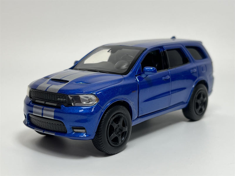 Dodge Durango SRT Pull Back & Go Blue With Silver Stripe LHD 1:36 Tayumo 36145224