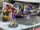 Batgirl Figure and 1957 Chevy Corvette Purple 1:24 Scale Jada 253255007