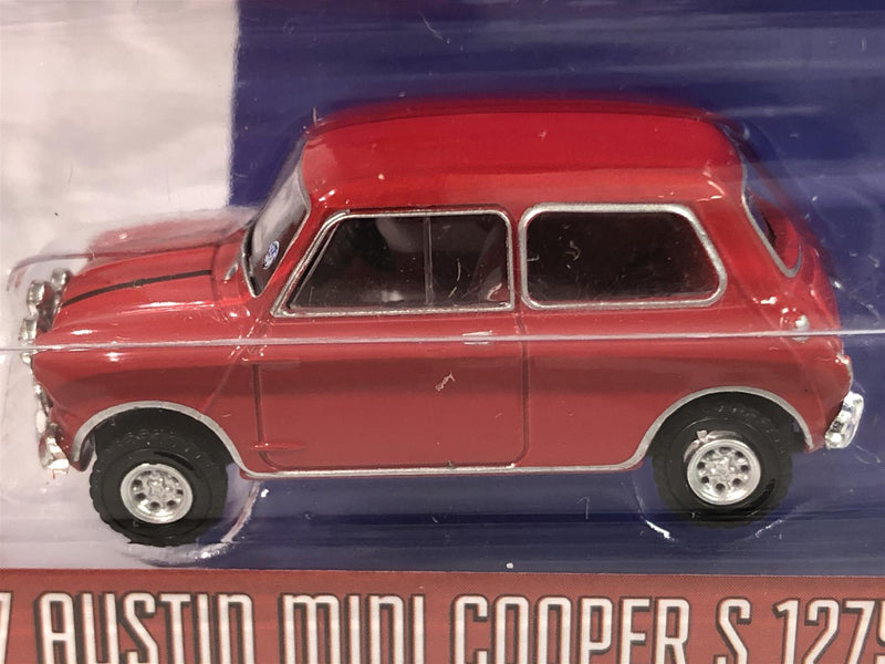 The Italian Job 1969 Movie 1967 Mini Cooper S 1275 Red 1:64 Greenlight 44880B