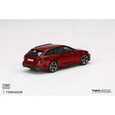 a red car on a white background