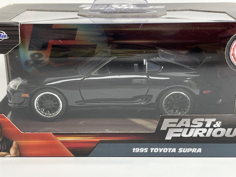 Fast & Furious Toyota Supra 1995 Black 1:32 Scale Jada 33381