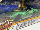 Cammy Street Fighter and 1969 Chevrolet Corvette Stingray ZL1 1:24 Jada 253255061 30837