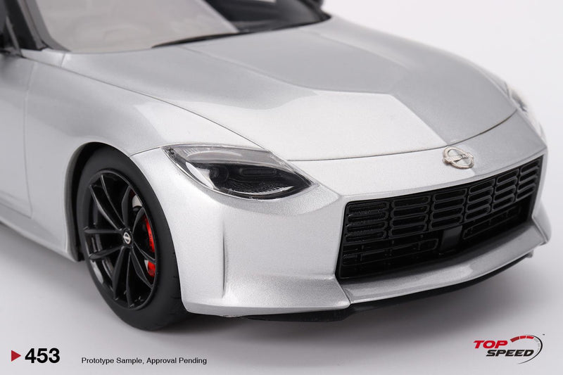 Nissan Fairlady Z Version St 2023 Brilliant Silver RHD 1:18 Scale TSM TS0435